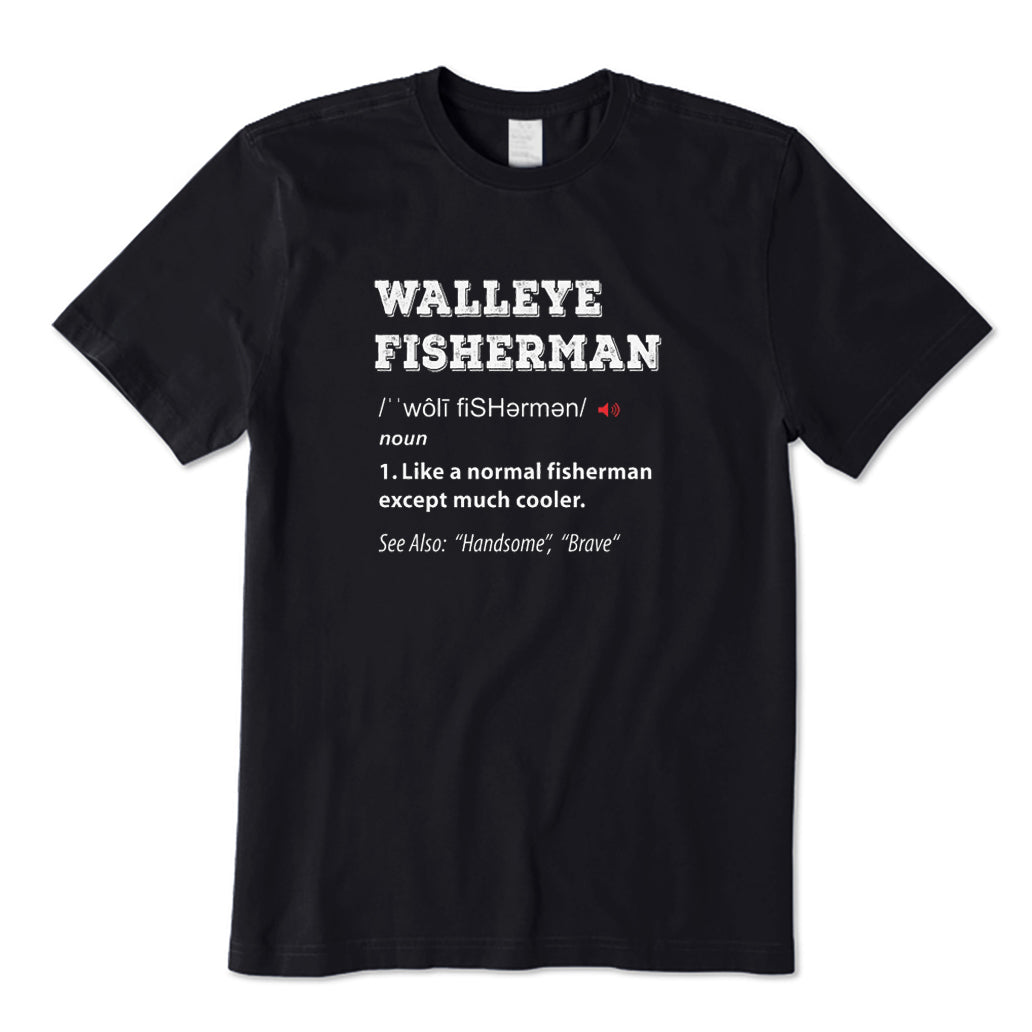 Walleye Fisherman T-Shirt