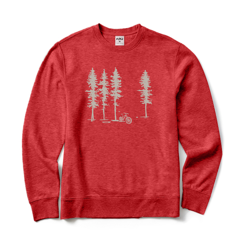 Mountain Bike Crewneck Sweatshirt