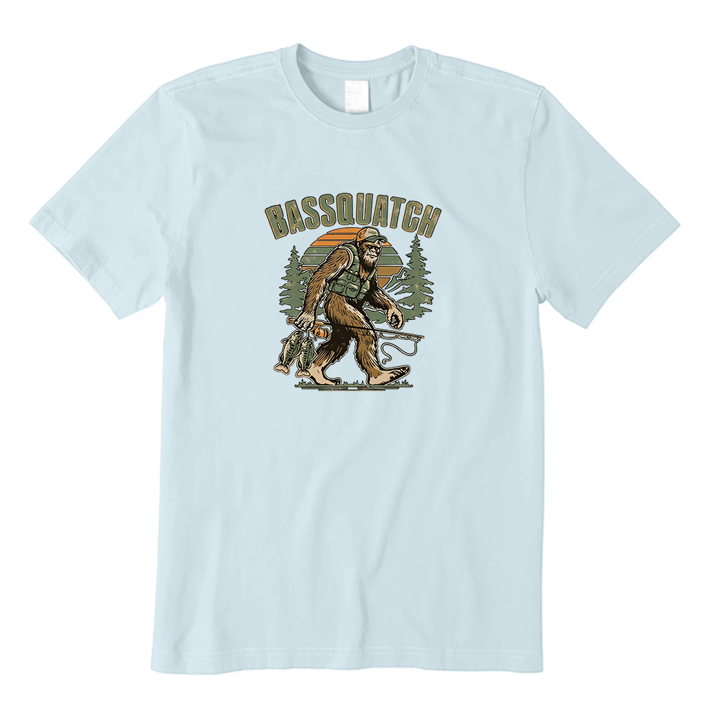 Bigfoot Goes Fishing T-shirt