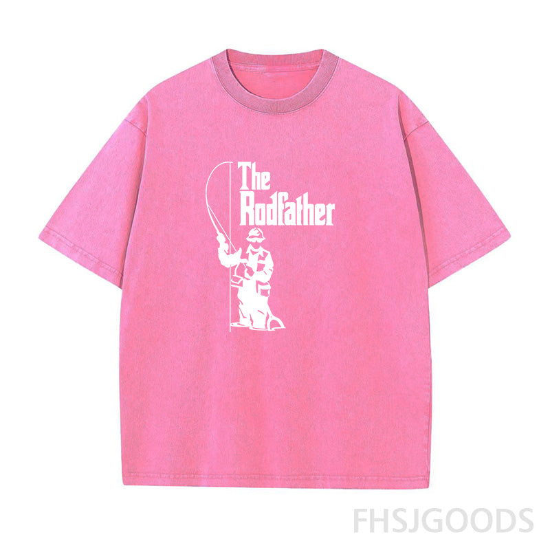 The Rodfather Unisex Distressed T-Shirt