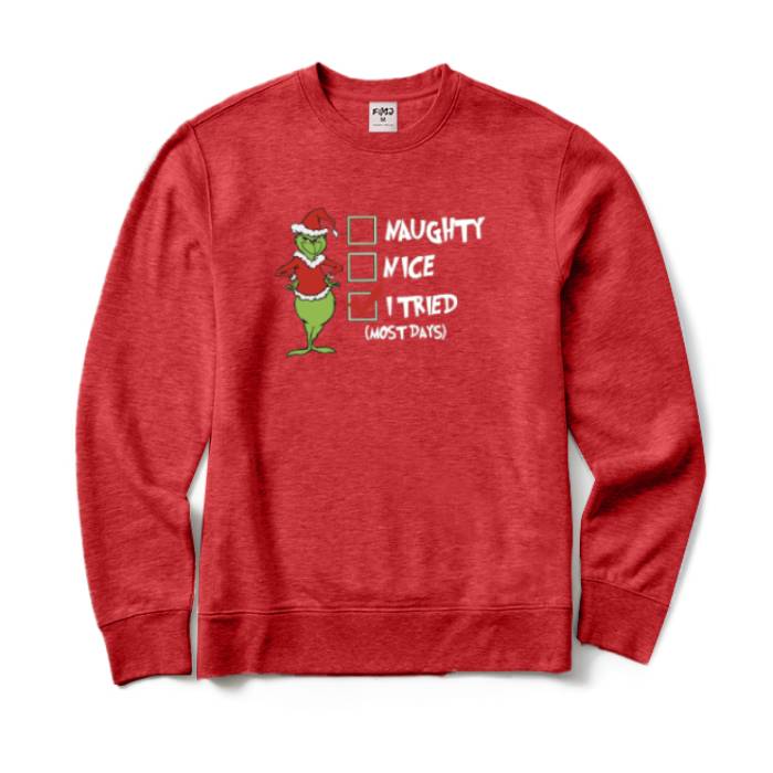 I Tried Crewneck Sweatshirt