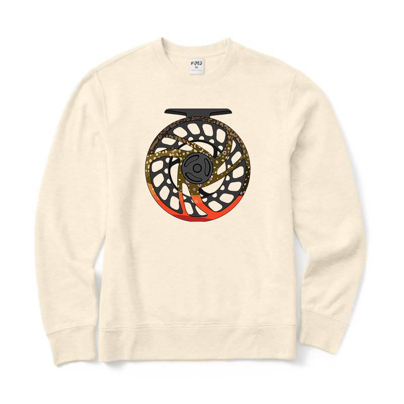 Brook Trout Reel Crewneck Sweatshirt