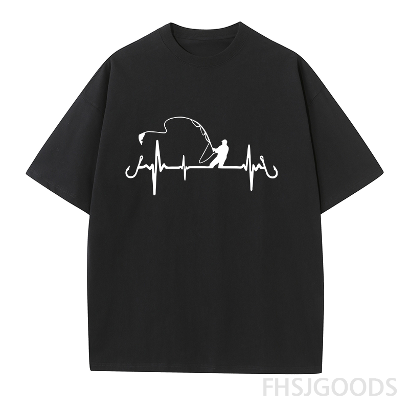 HEARTBEAT FISHING Unisex T-Shirt