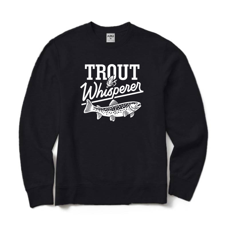 Trout Whisperer Fly Fishing Sweatshirt