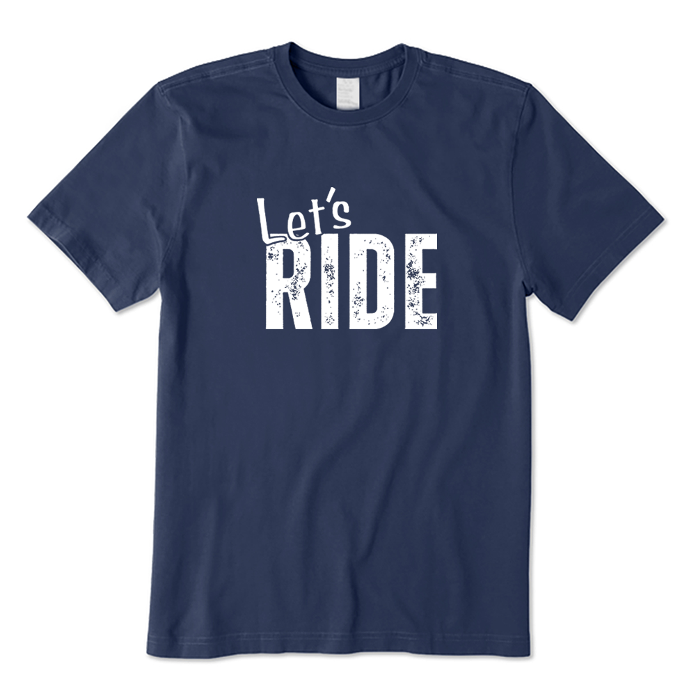 Let's Ride Cycling T-shirt
