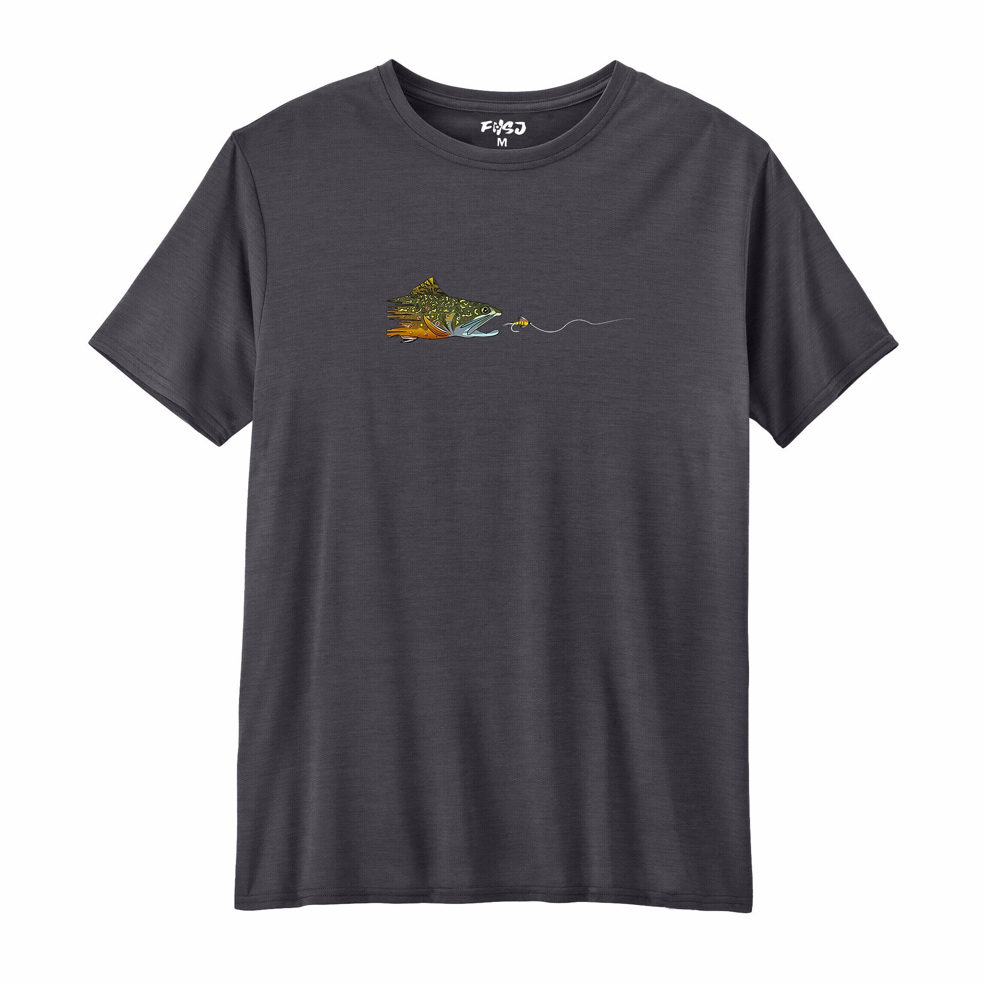 Fly Fishing Brook Trout Performance T-SHIRT