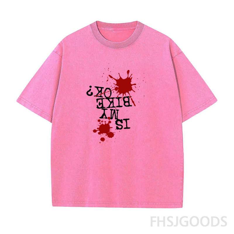 Is My Bike Ok Unisex Distressed T-Shirt