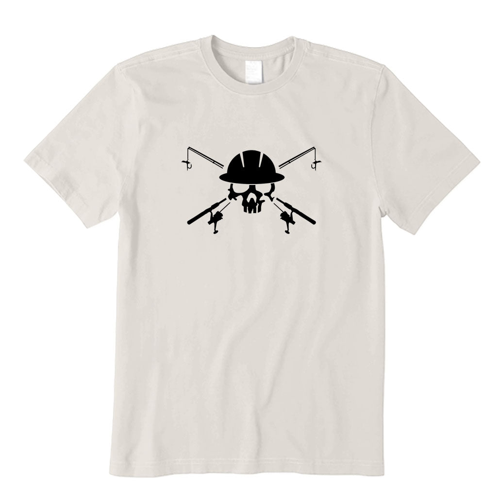 Fishing Skull and Poles T-Shirt