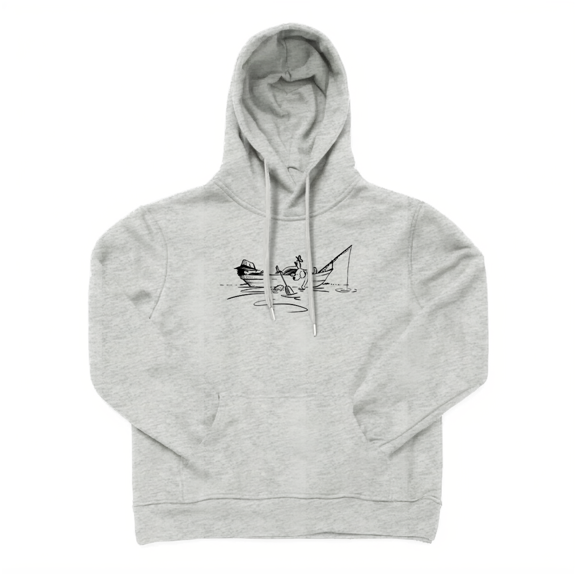 Relaxing in A Boat Hoodie