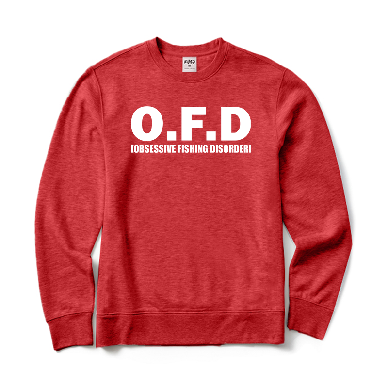 O.F.D Obsessive Fishing Disorder Crewneck Sweatshirt