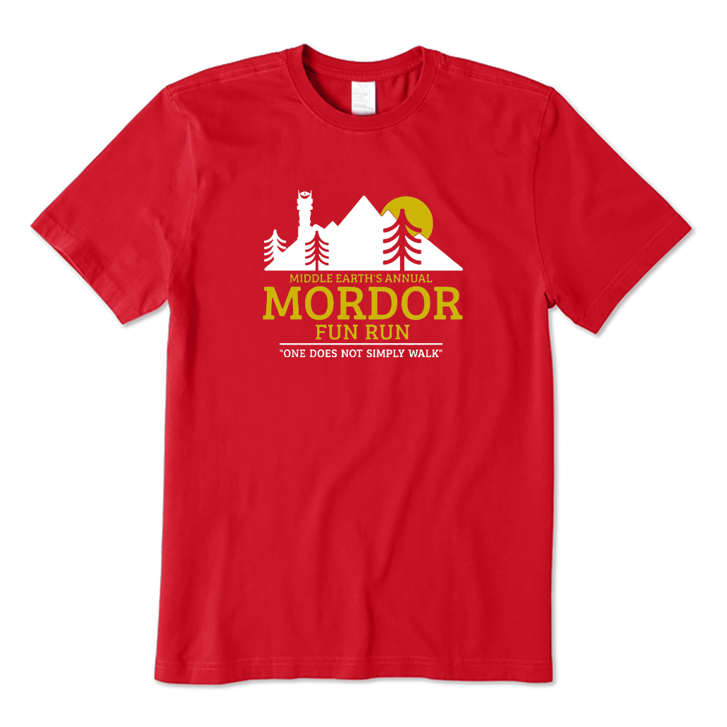 Middle Earth's Annual Mordor Fun Run T-shirt