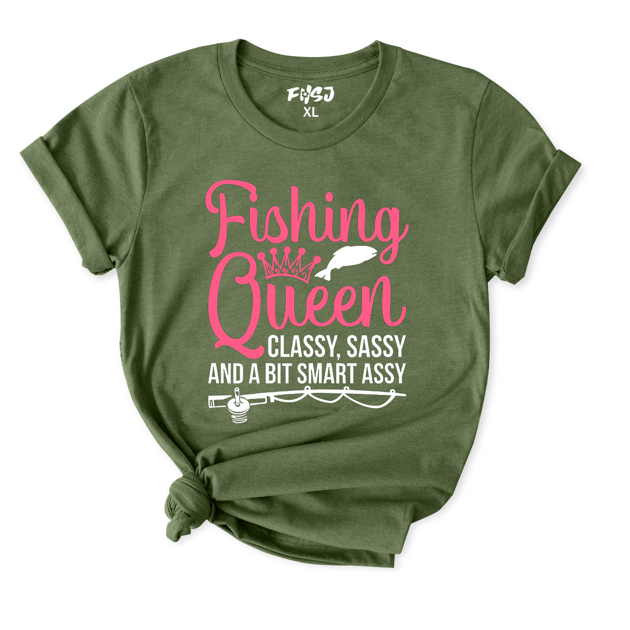 Fishing QueenT-Shirt for Women
