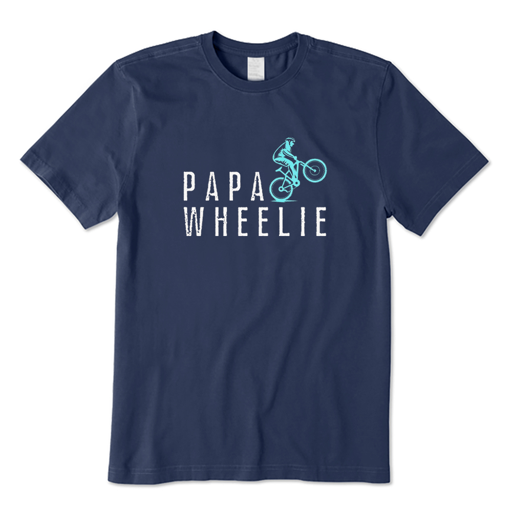 Papa Wheelie Cycling T-Shirt