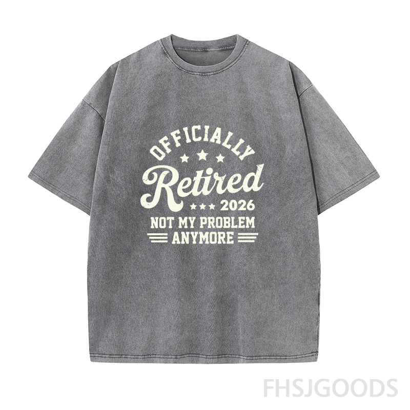 Funny Retirement Unisex Distressed T-Shirt