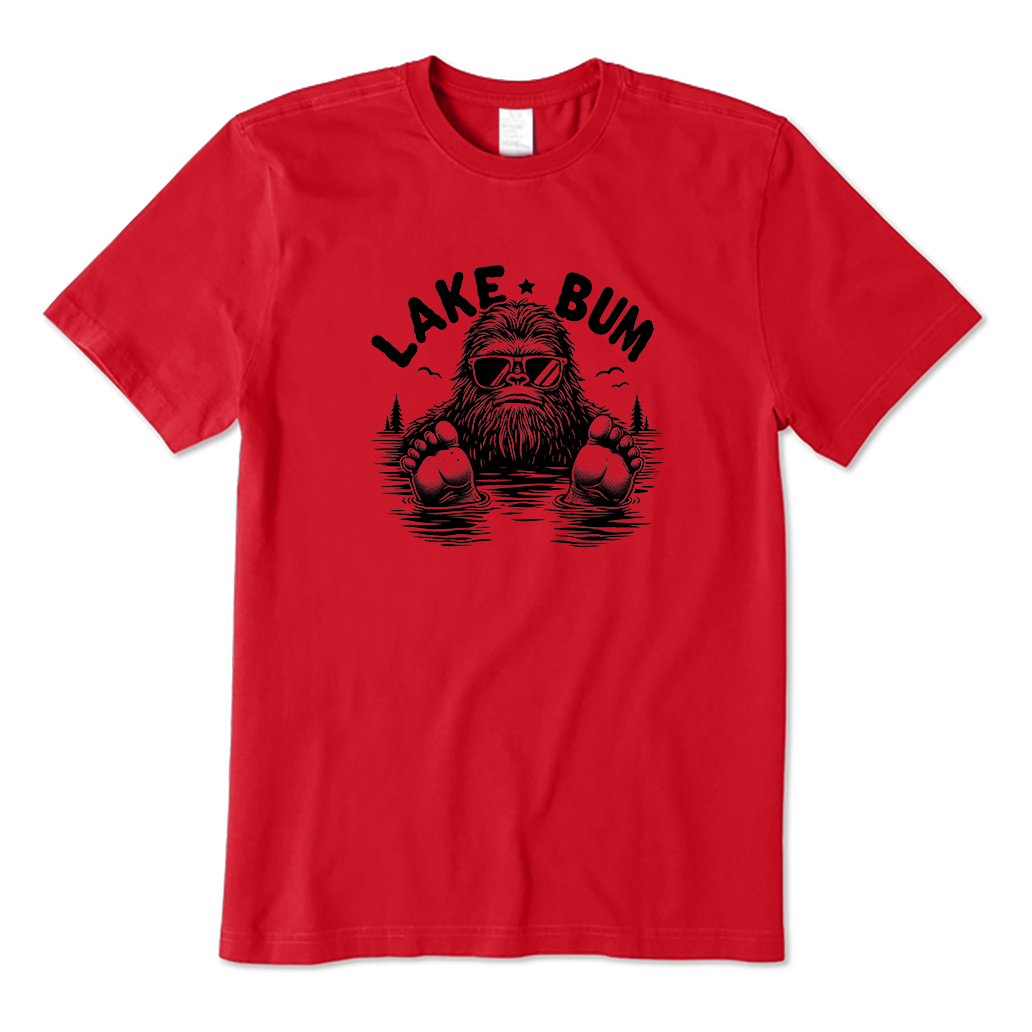Lake Bum Bigfoot T-Shirt