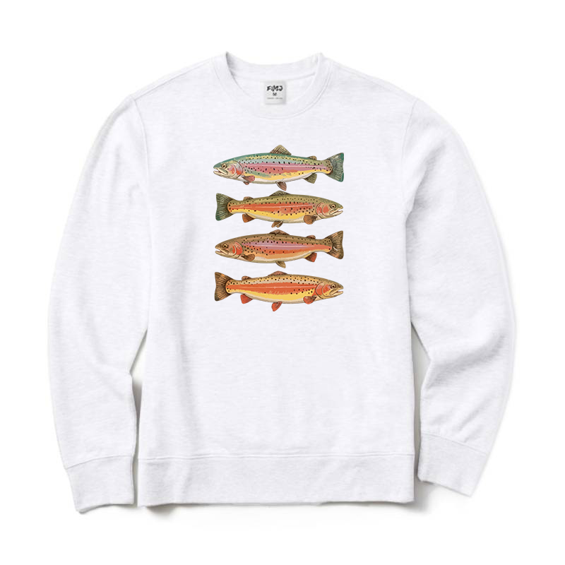 Trout Fish Sweatshirt
