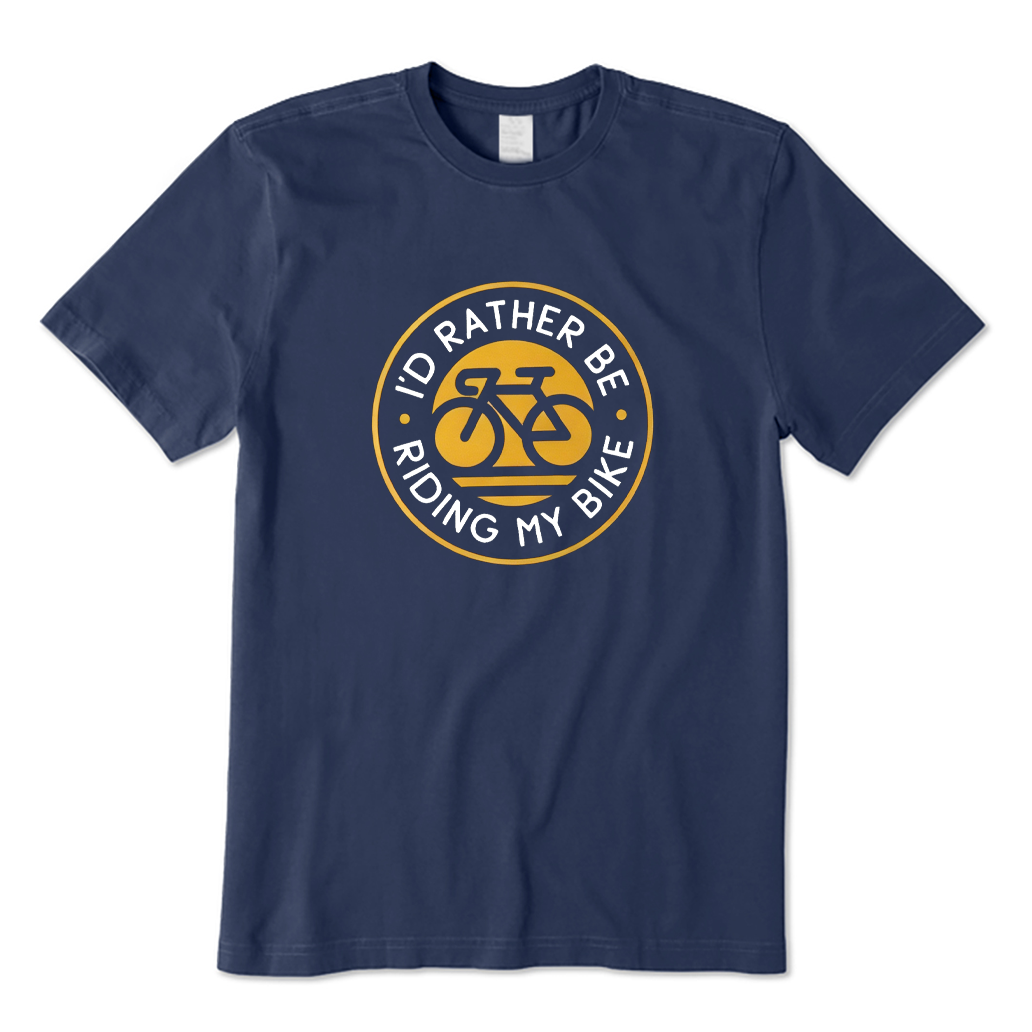 I'd Rather Be Riding My Bike T-shirt