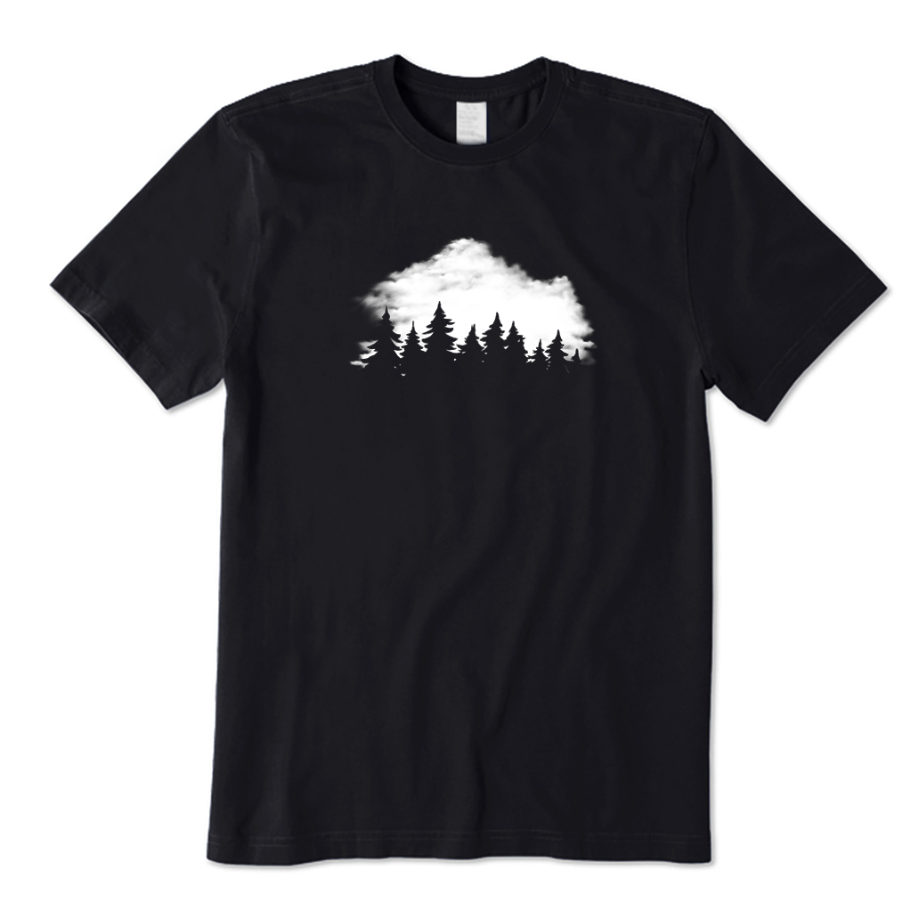 Mountain Pine Tree Hiking T-Shirt