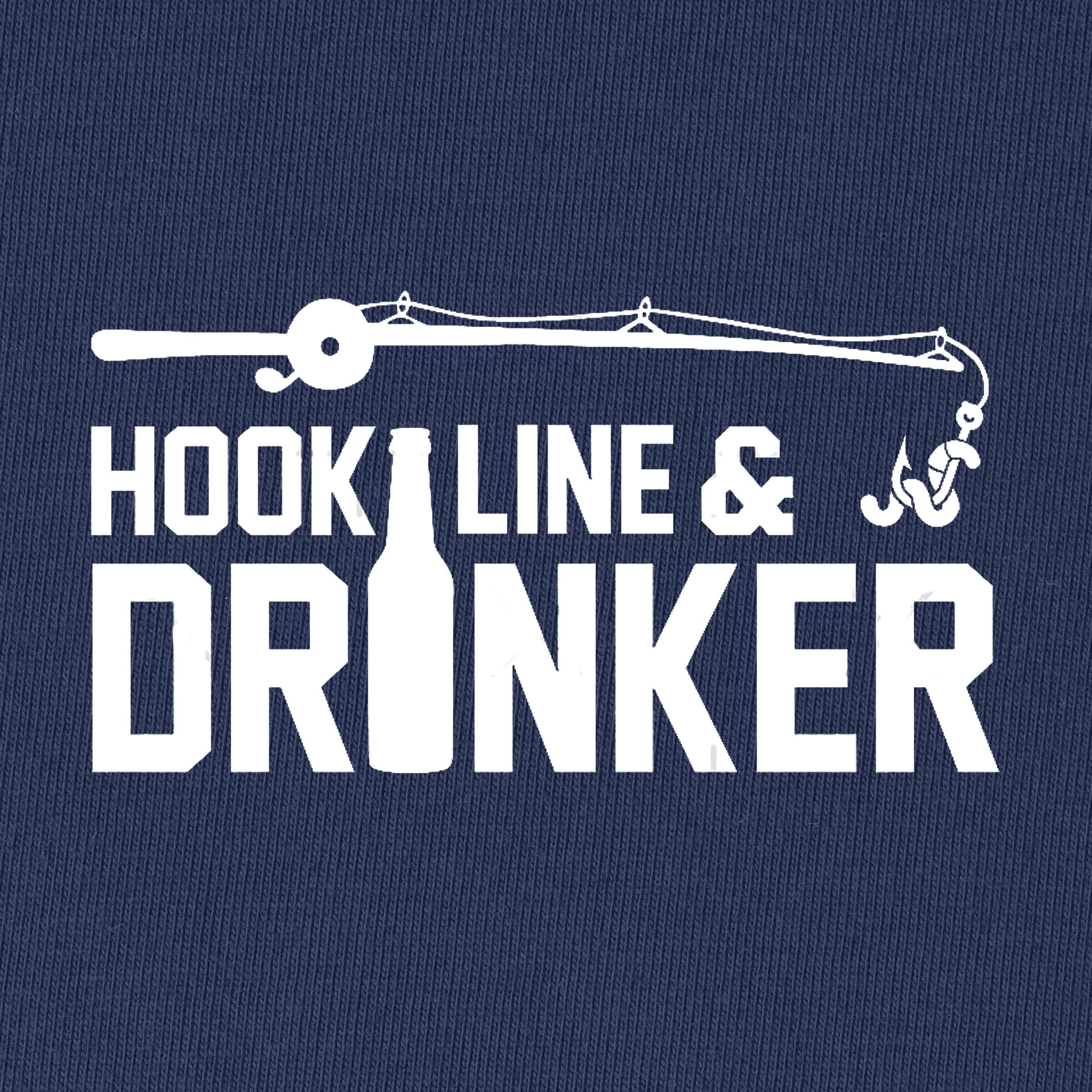 Hook Line and Drinker Fishing T-Shirt