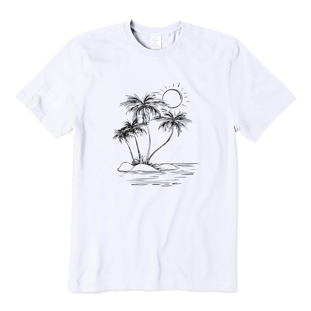 Palm Tree Beach T-Shirt