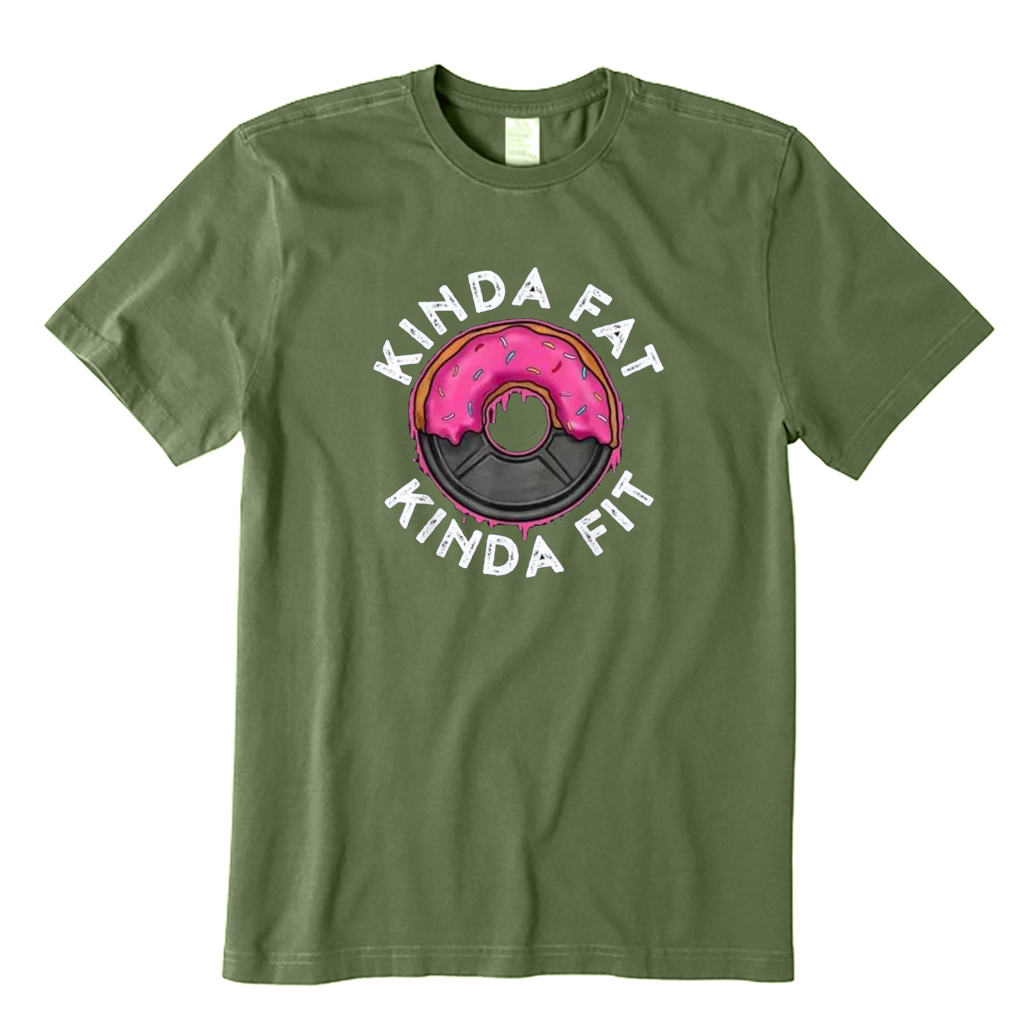 Kinda Fat Kinda Funny Doughnut T-shirt