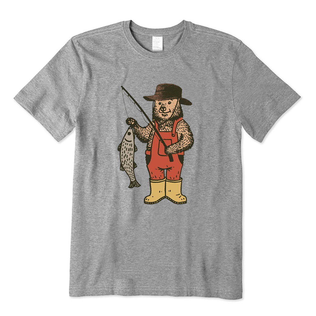 Bear Fishing T-Shirt