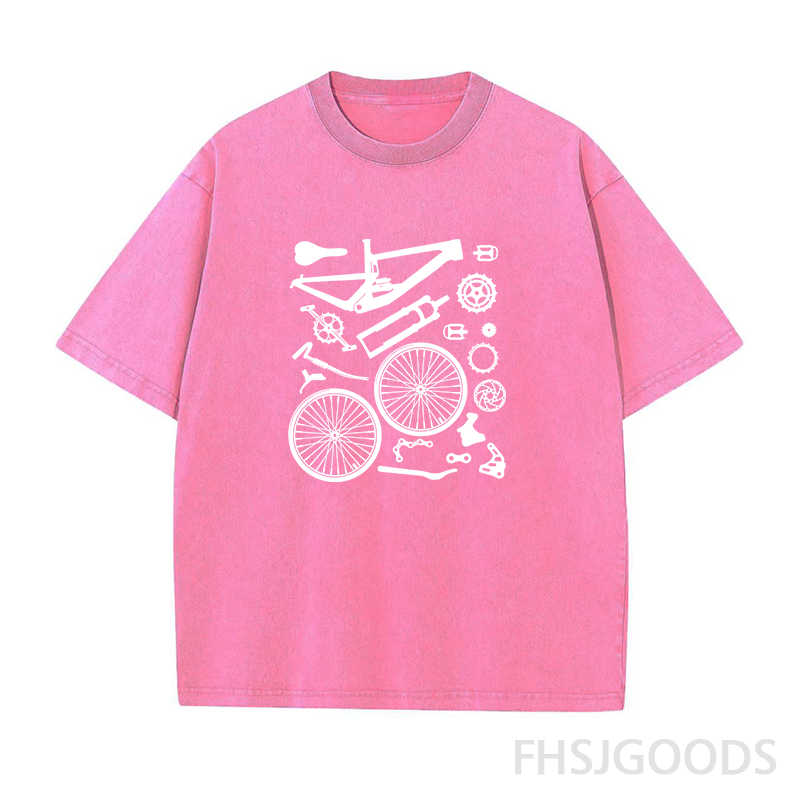The Original Bike Parts Unisex Distressed T-Shirt