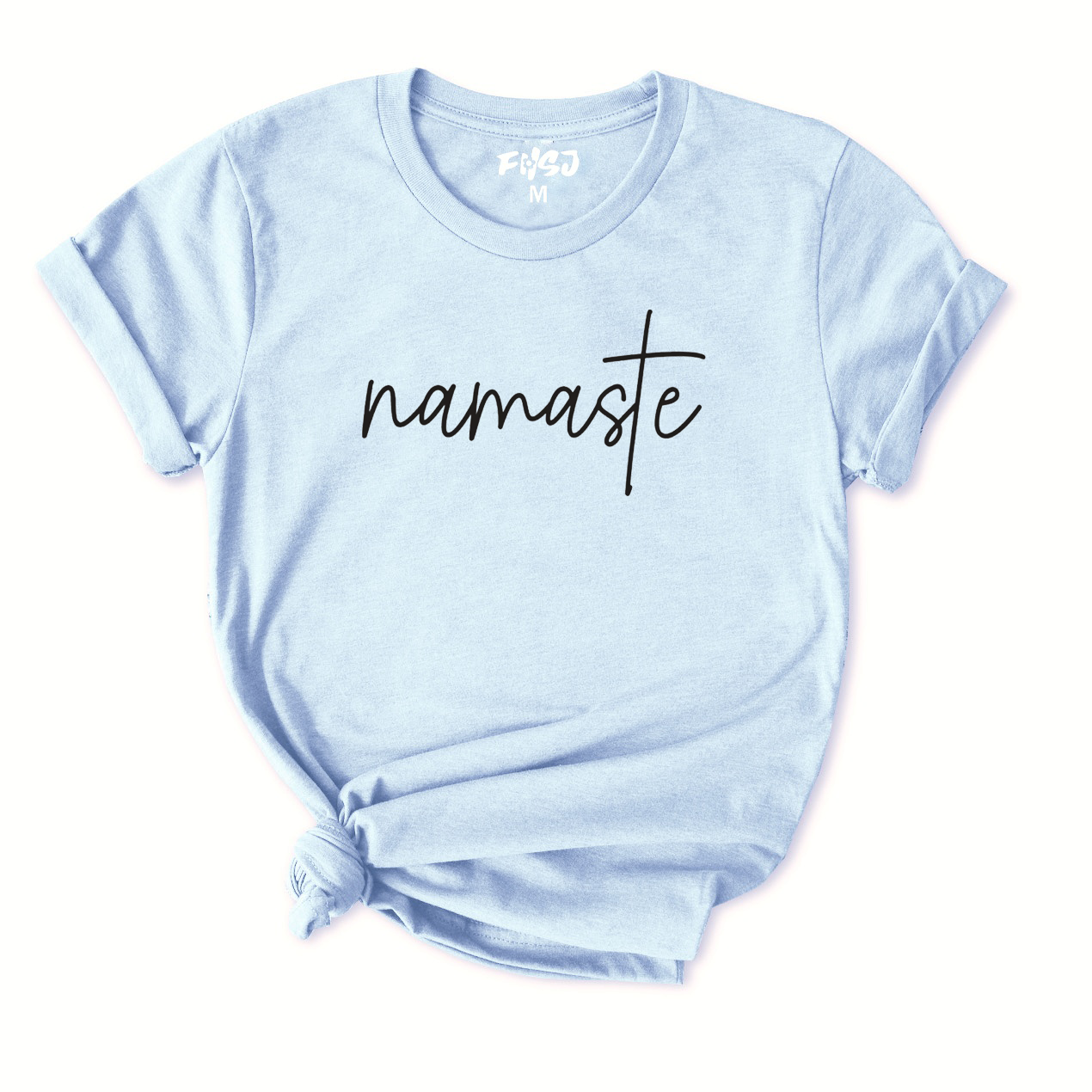 Minimalist Namaste Yoga T-Shirt for Women