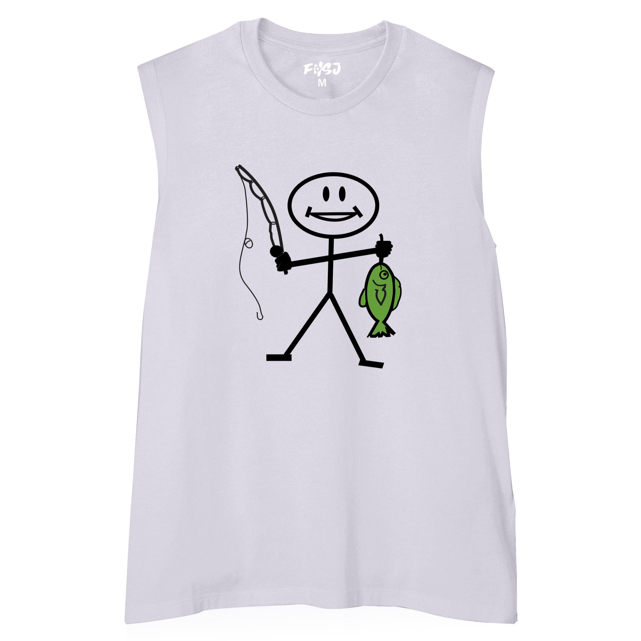Women Happy Fishing Tank Top