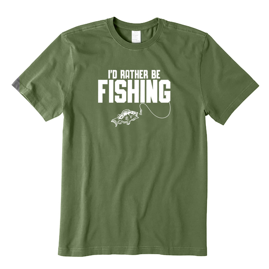 I'd Rather Be Fishing T-Shirt