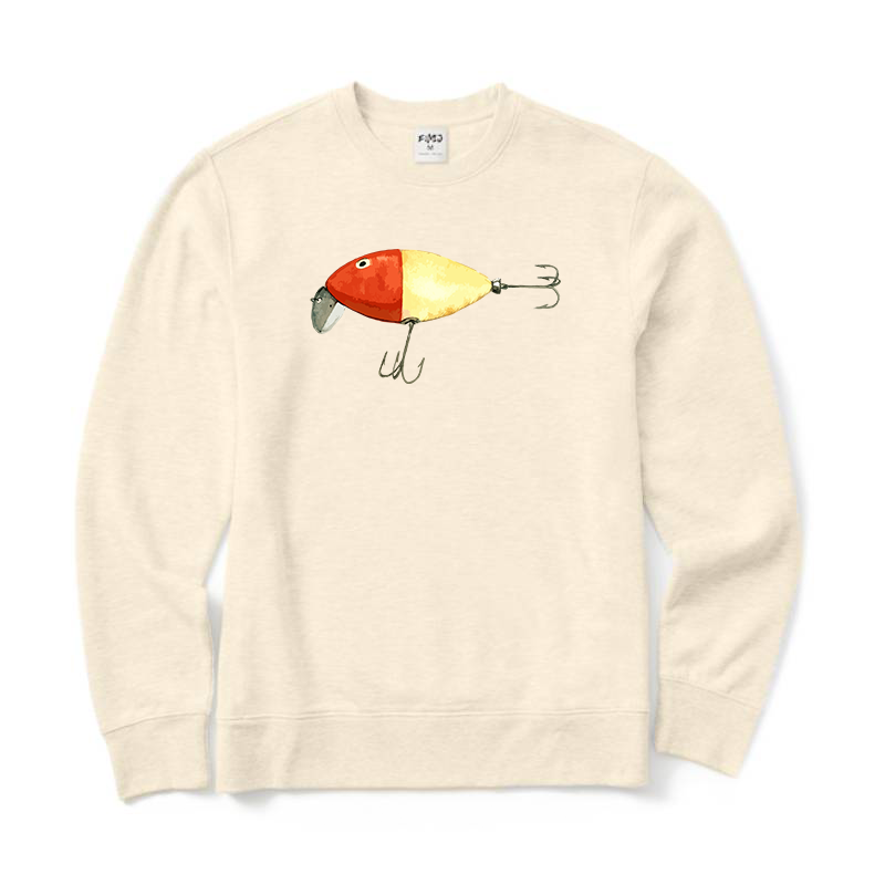 Vintage Fishing Lures Crewneck Sweatshirt