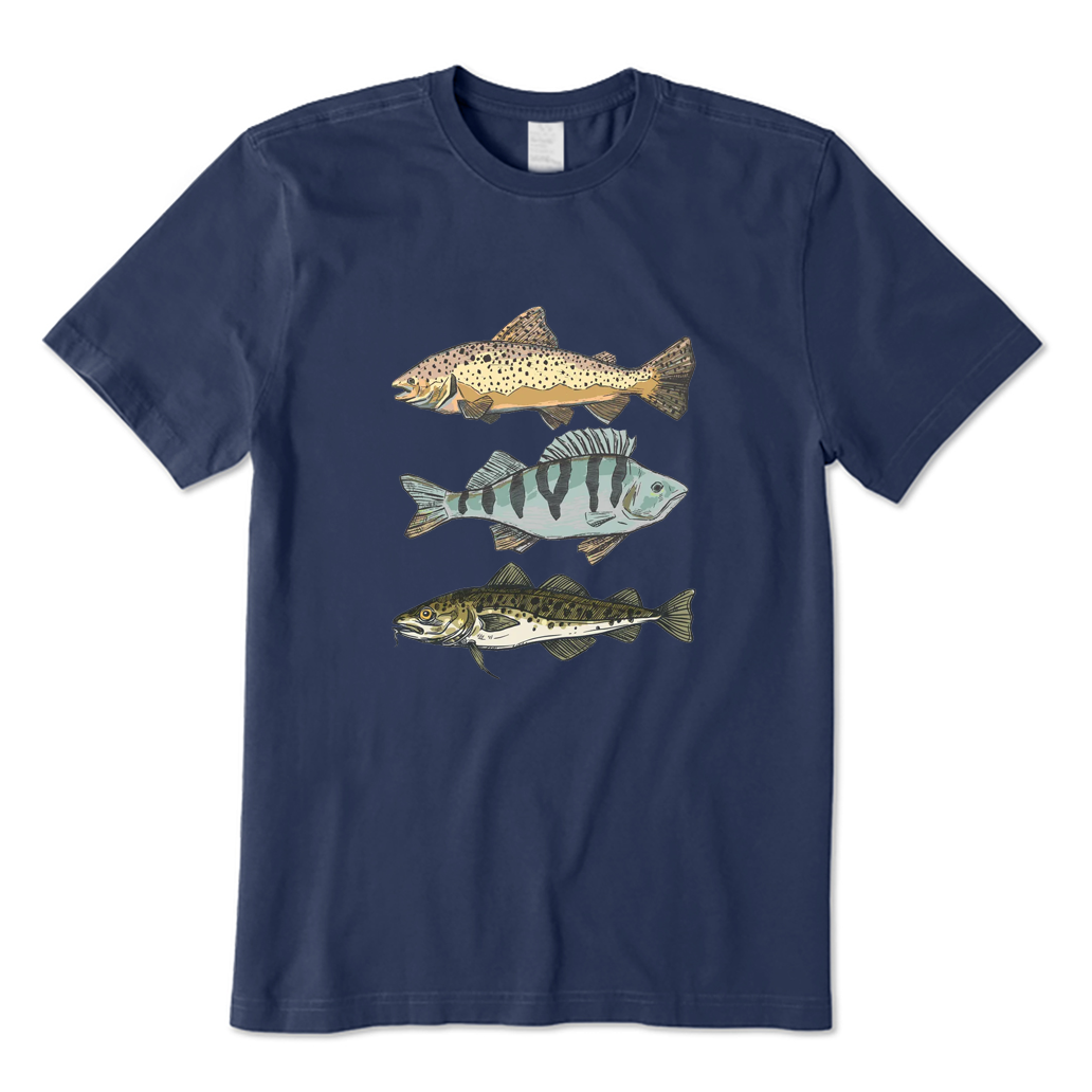 River Fish Trout T-shirt