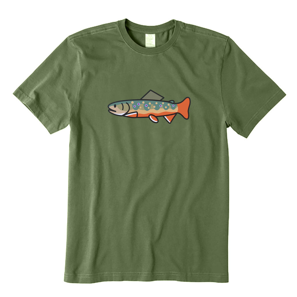 Happy Brook Trout T-Shirt