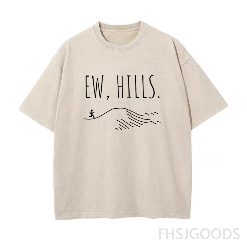 Funny Running Unisex Distressed T-Shirt