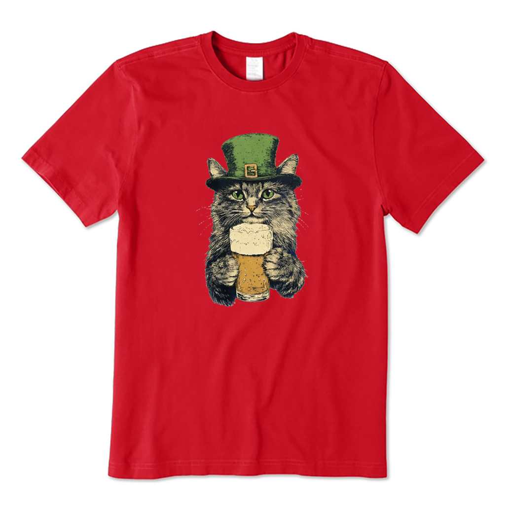 St Patrick's Day Cat T-shirt
