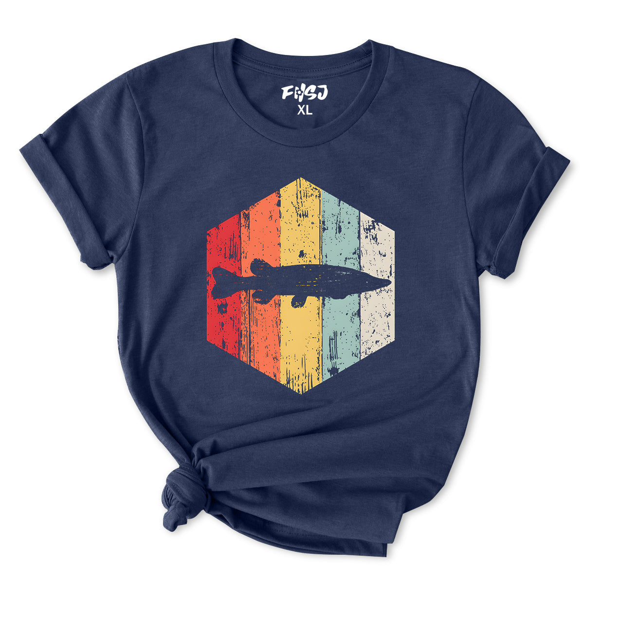 Retro Fishing T-Shirt for Women
