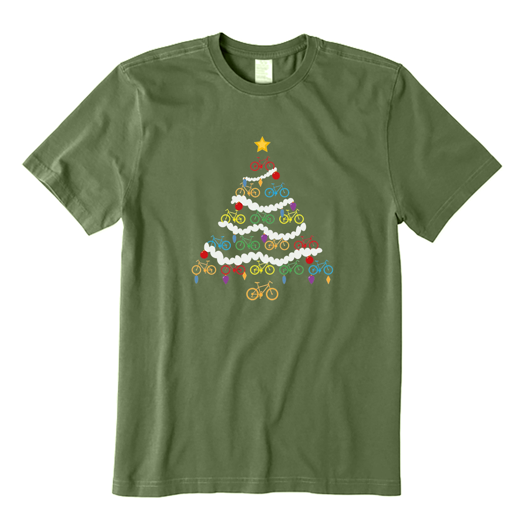 Christmas Bicycle T-Shirt