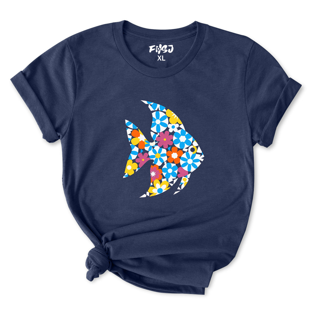 Floral fish T-Shirt for Women