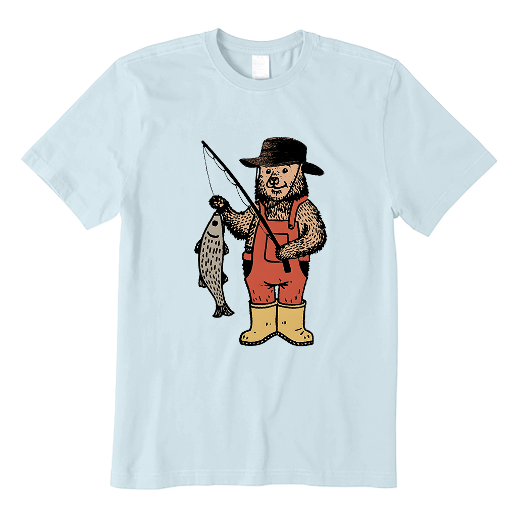 Bear Fishing T-Shirt