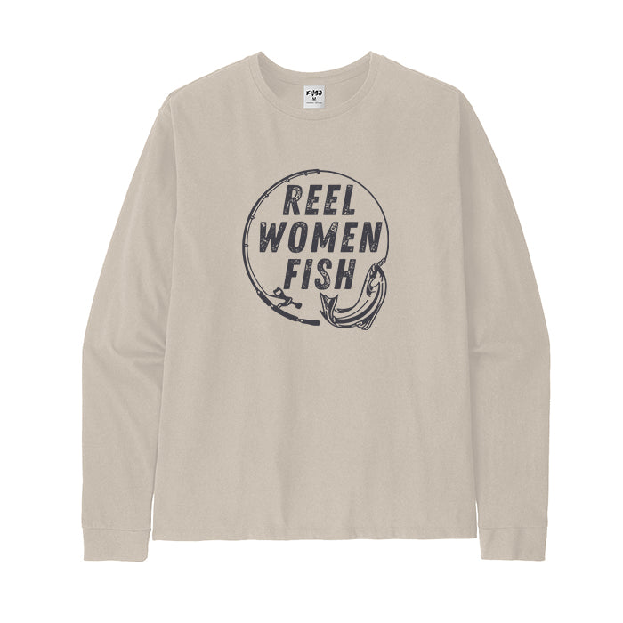 Reel Women Fish Long Sleeve T-Shirt