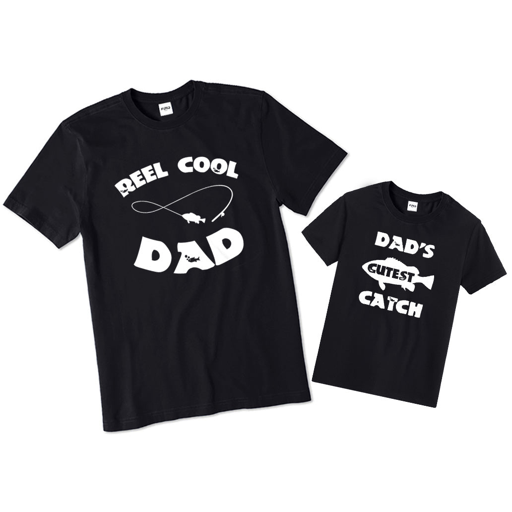Reel & Cutest Catch Matching T-shirts