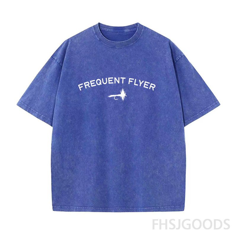 Frequent Flyer Unisex Distressed T-Shirt