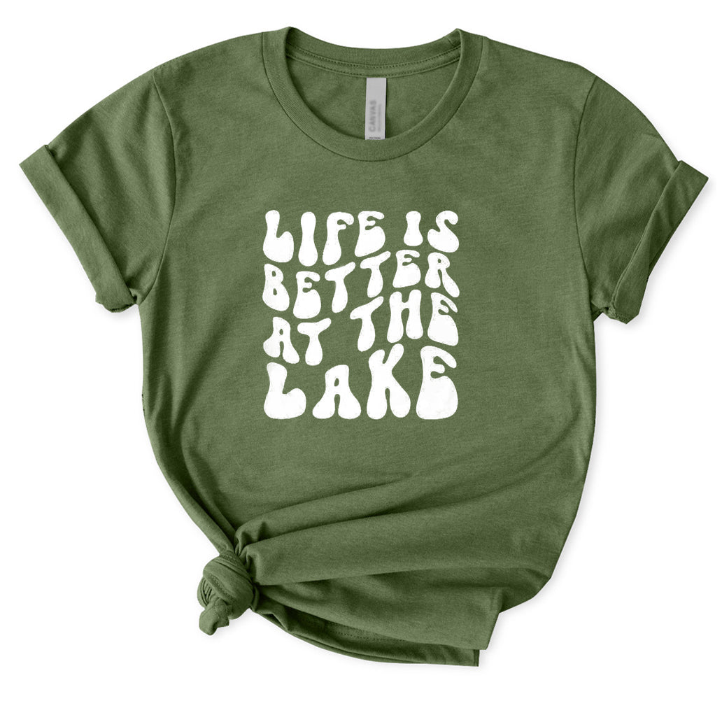 Life Is Better At The Lake T-Shirt for Women