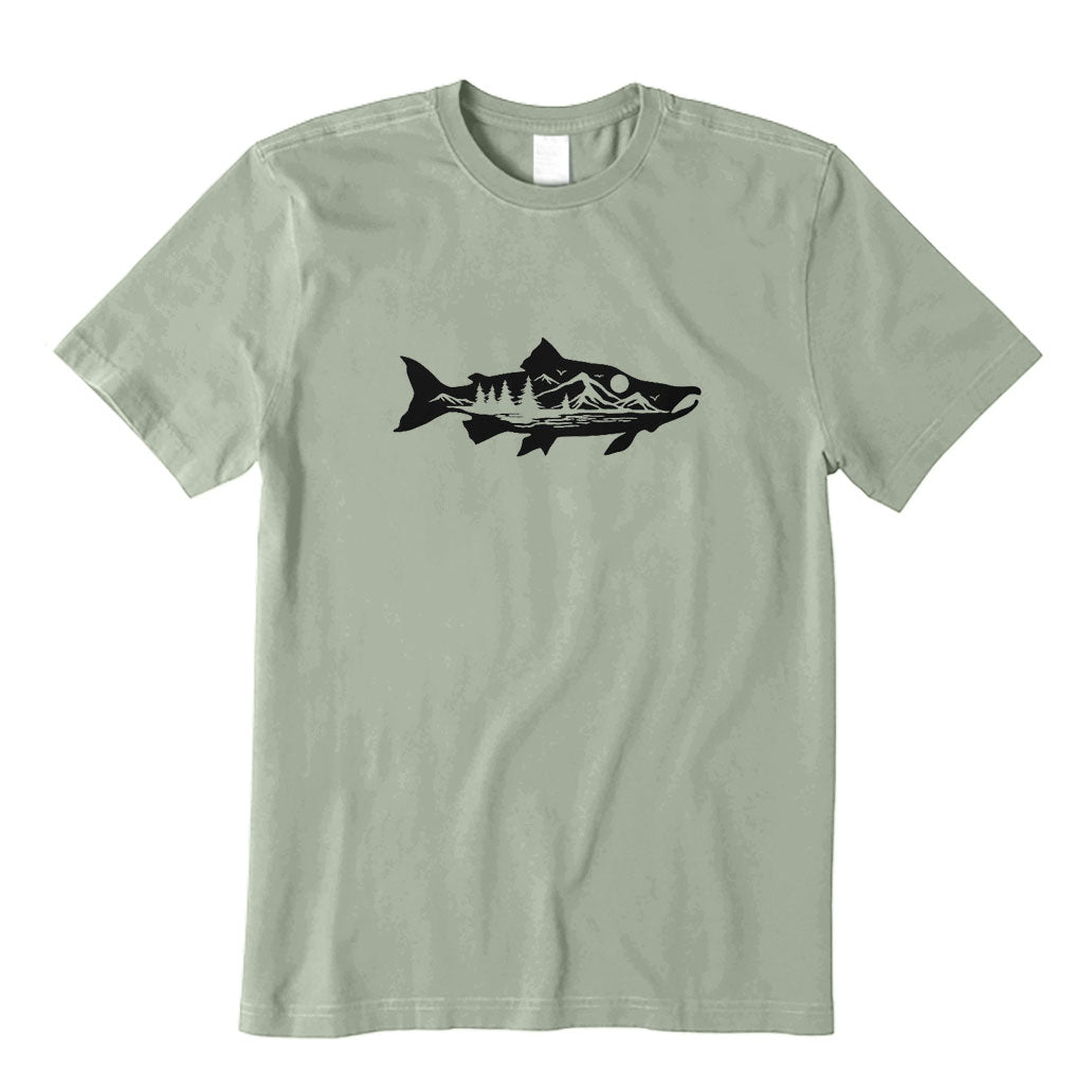 Salmon Fishing T-Shirt