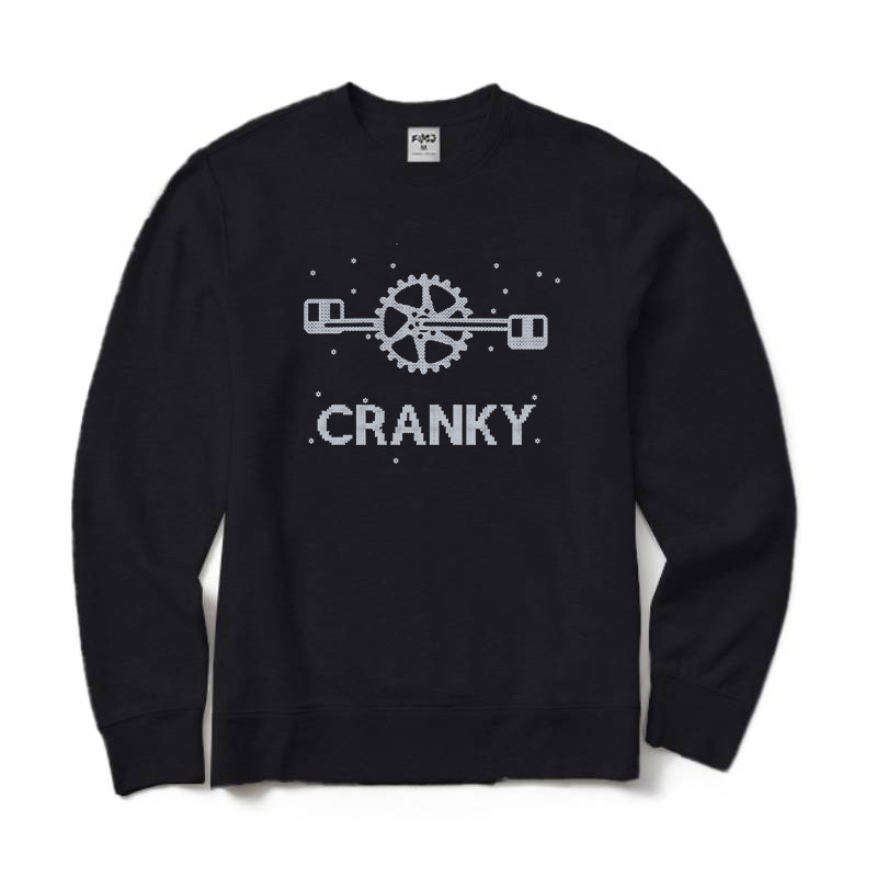 Cranky Bike Crewneck Sweatshirt