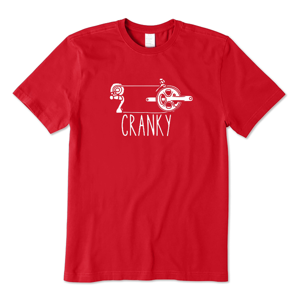 CRANKY Bicycle Drivetrain T-Shirt