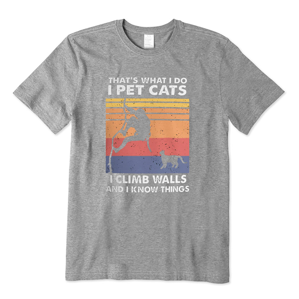 Climber & Cat Lover T-Shirt