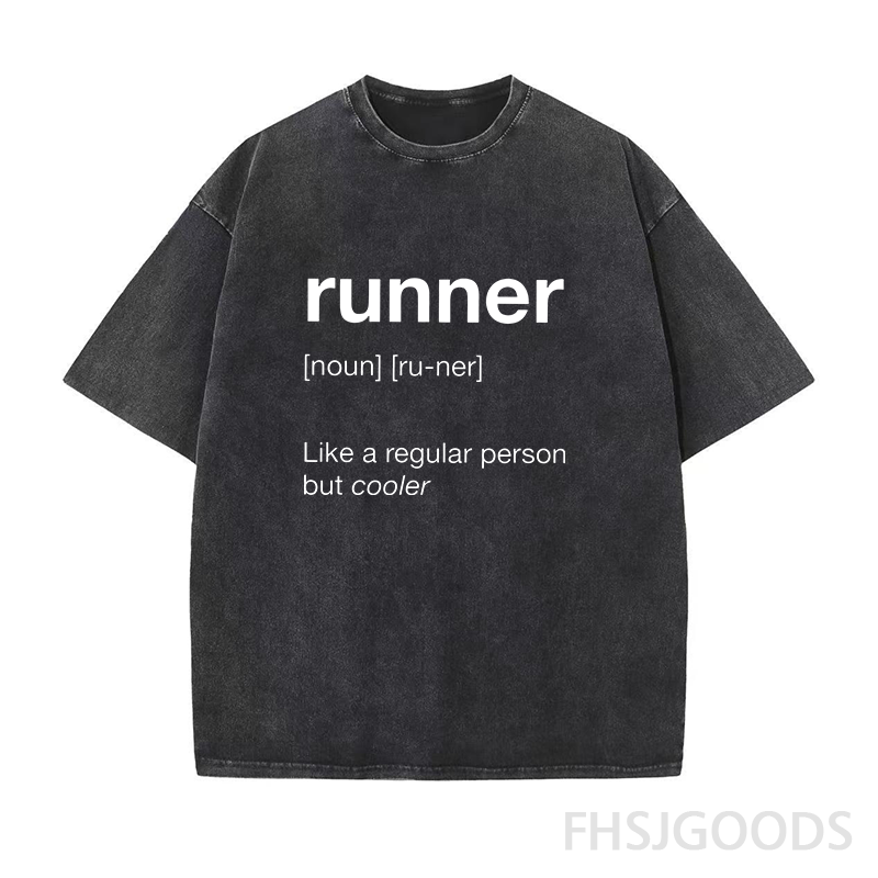Runner Definition Unisex Distressed T-Shirt