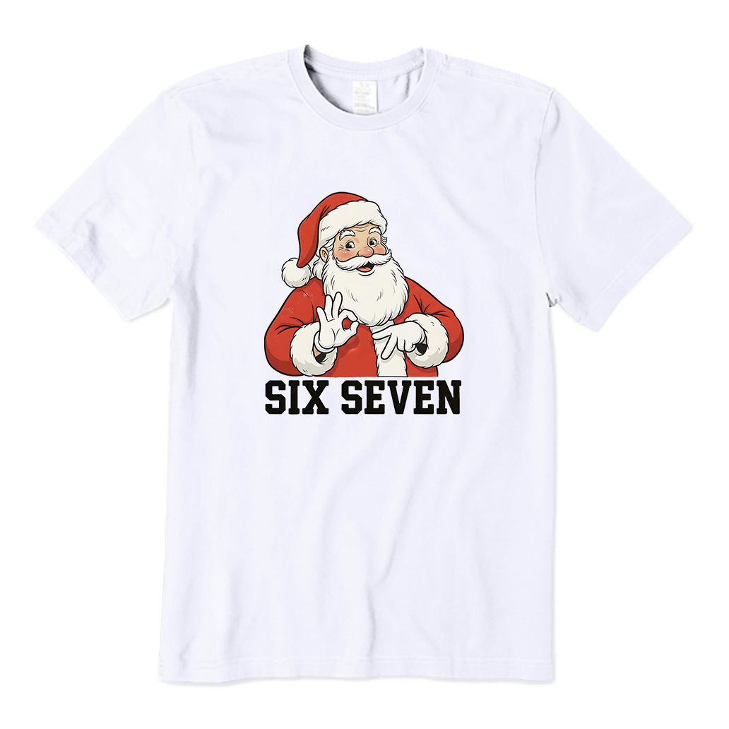 Six Seven Christmas santa T-Shirt