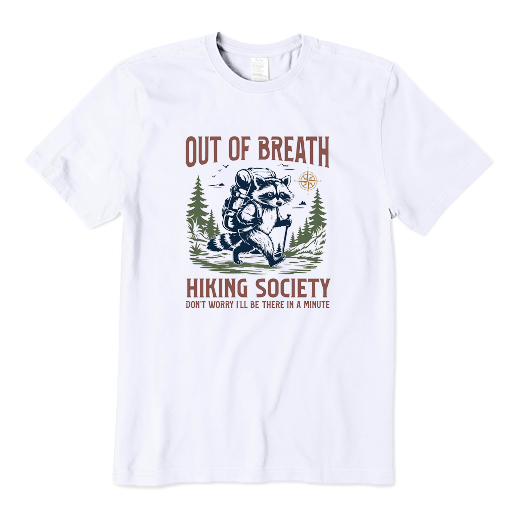 Out of Breath Hiking Society T-shirt